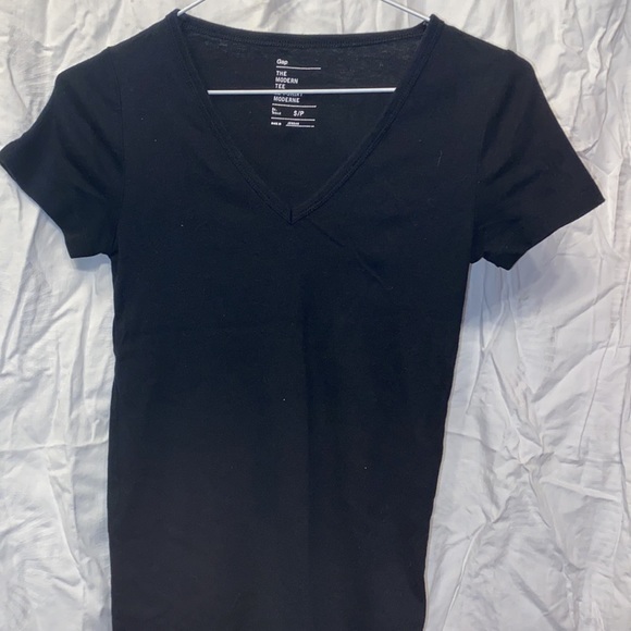 GAP Ladies Black short sleeve tshirt size small - Picture 1 of 4